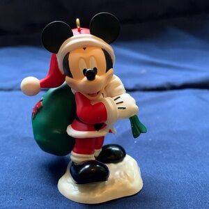 Hallmark Keepsake Disney Holiday Ornament - Red and Green